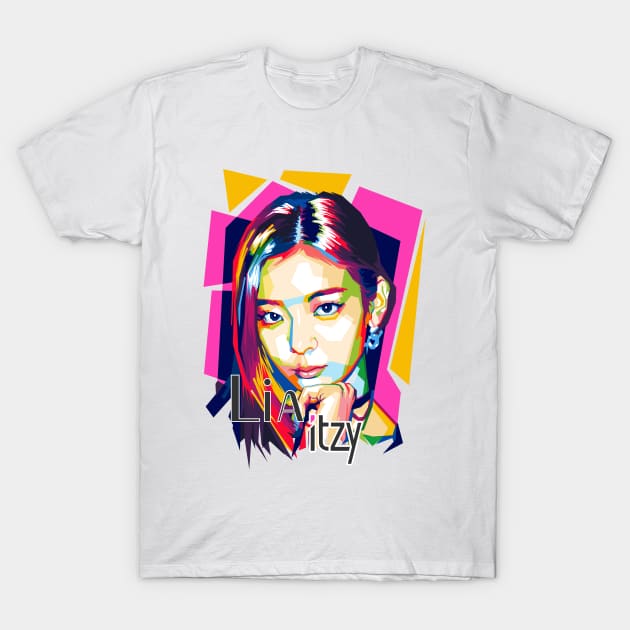 Lia Itzy T-Shirt by ZeekayID